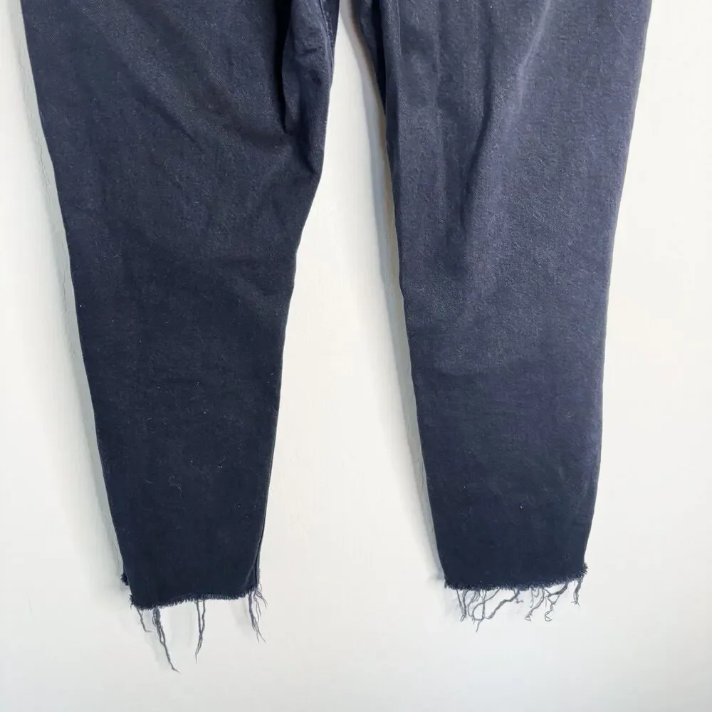 Good American Icon Distressed Jeans
